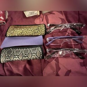 Three pairs designer readers 2.0